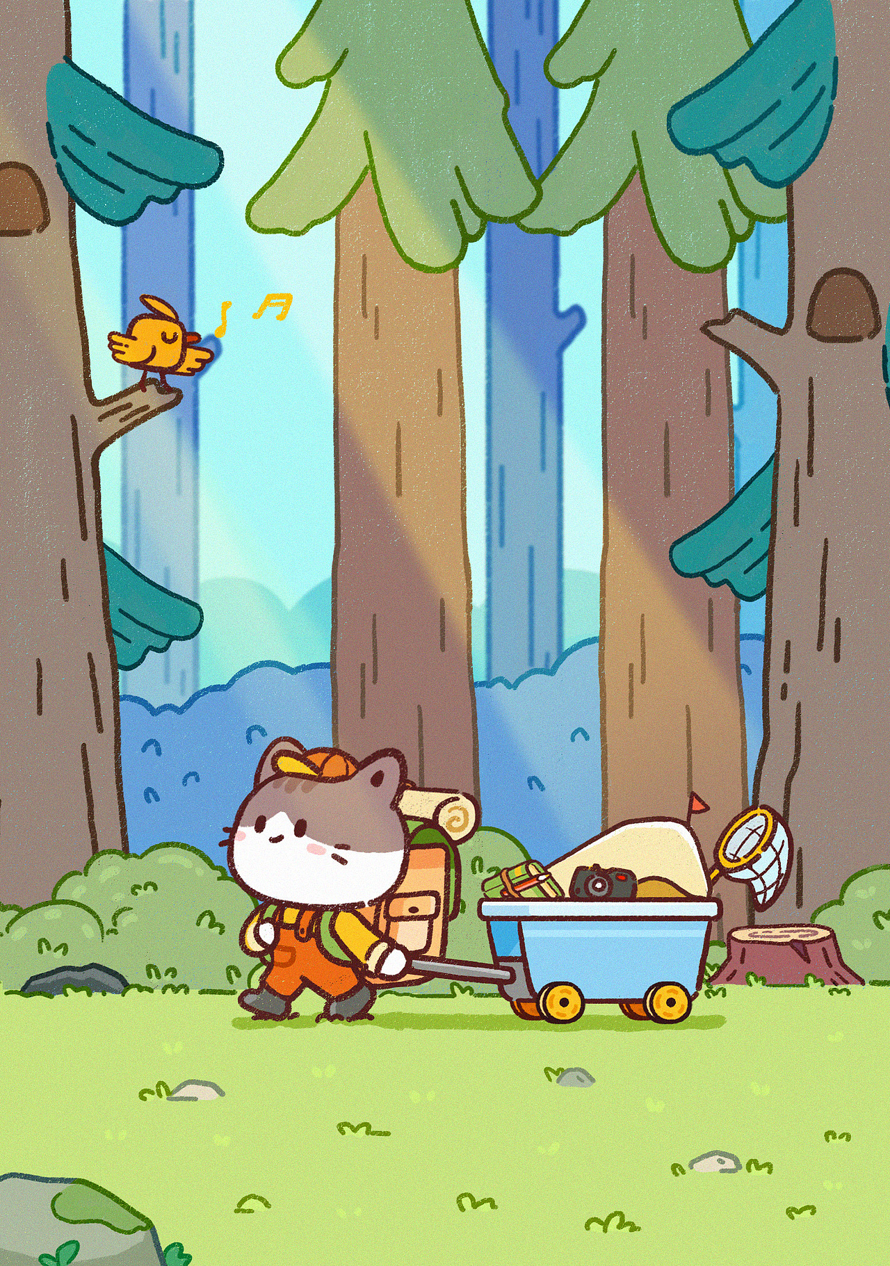 球球2024插画合集～（周边制作以及授权项目）（图ZMzg0NjYwMTI4） - 商业插画 - 站酷设计师淘气喵球球原创素材 - 站酷ZCOOL