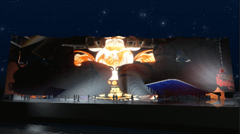 《你好!中国》马来西亚马六甲大型光影秀项目