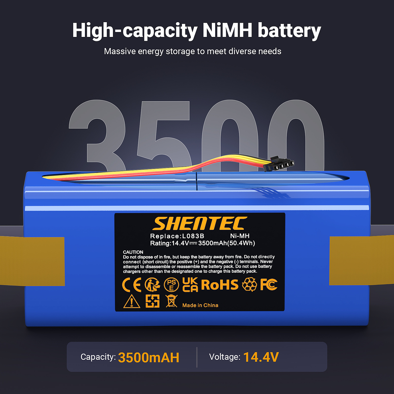 扫地机电池主附图