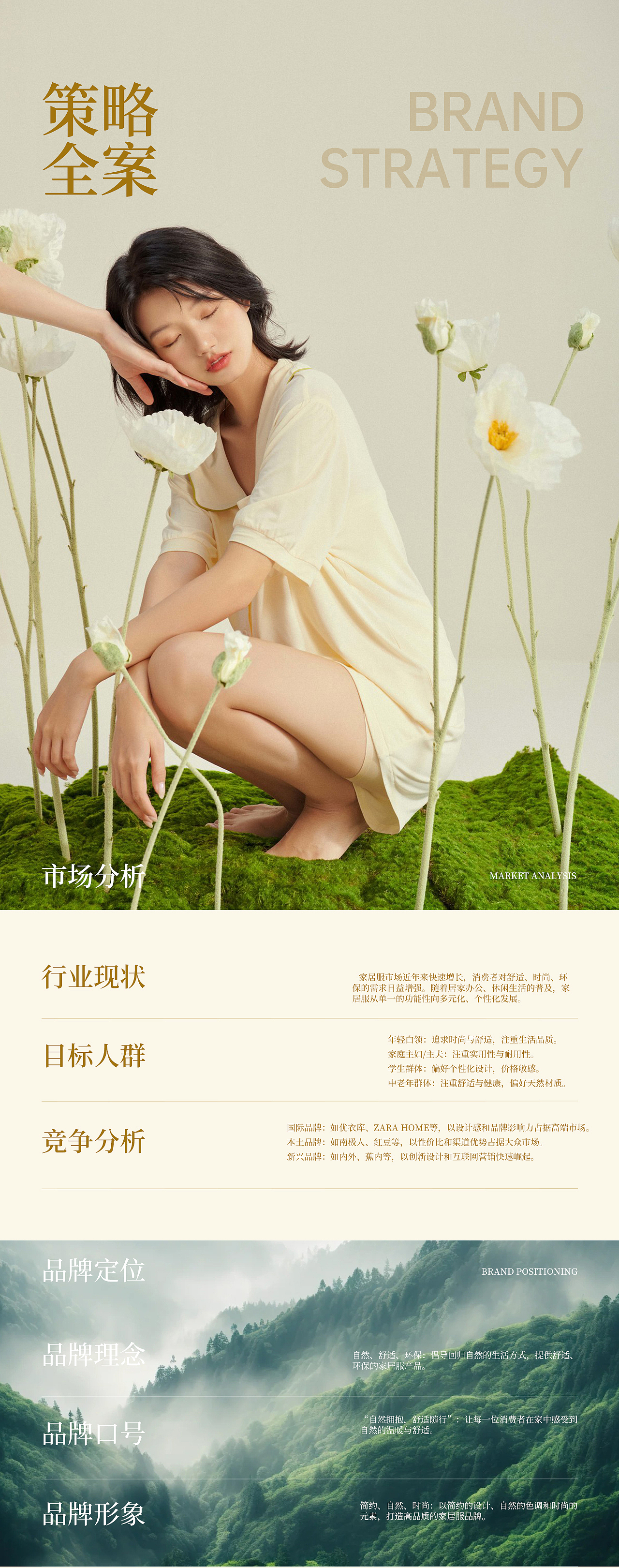 内衣/睡衣/家居服详情X3&品牌策略全案