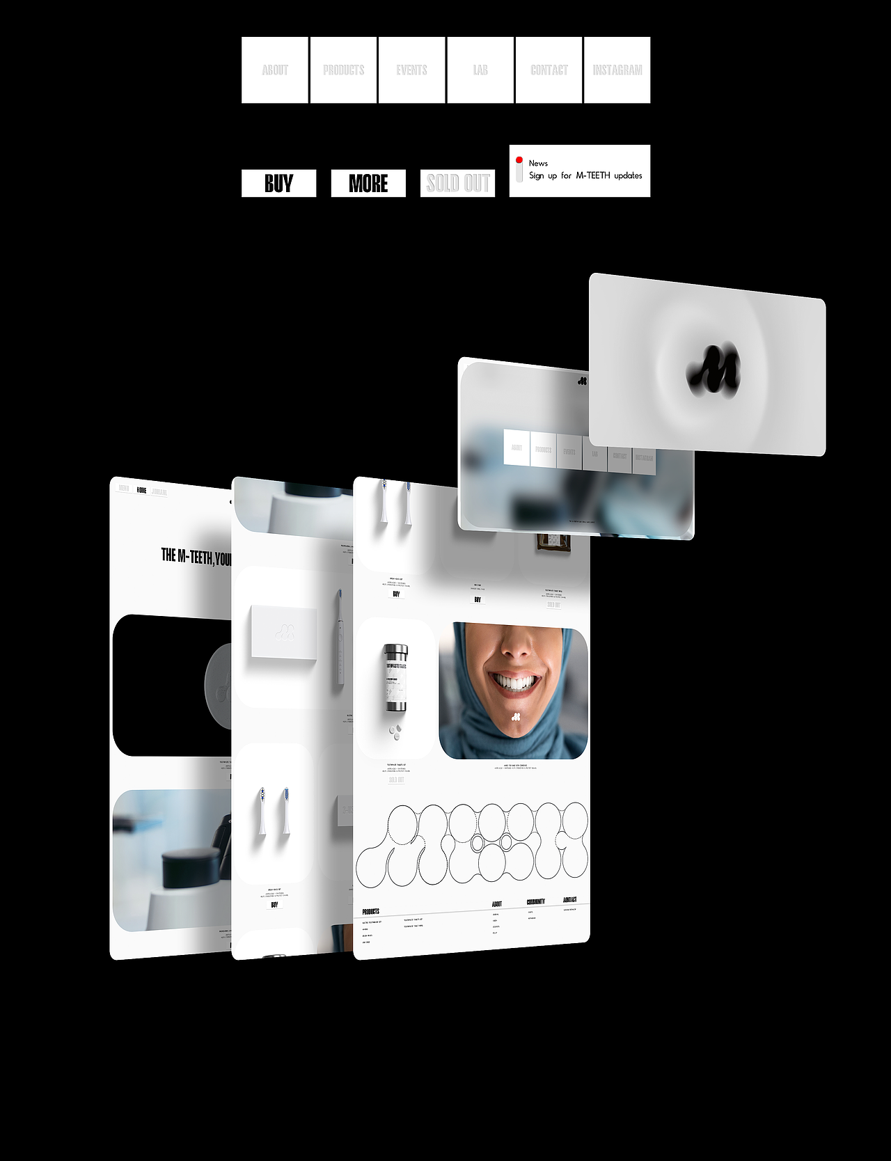 M-TEETH（萌牙家北美区） | 品牌设计（图ZMzg0Njc4NjUy） - 品牌 - 站酷设计师无相视觉设计原创素材 - 站酷ZCOOL