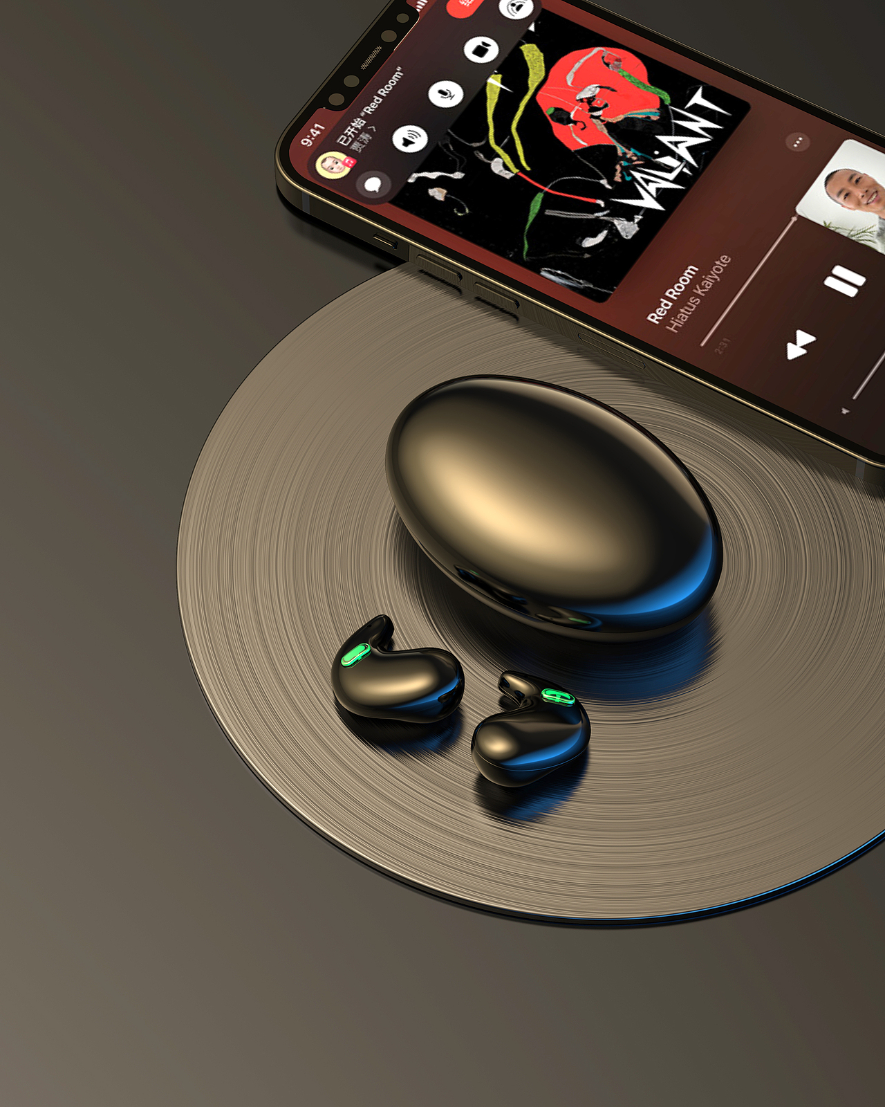 《产品渲染》耳机 2022