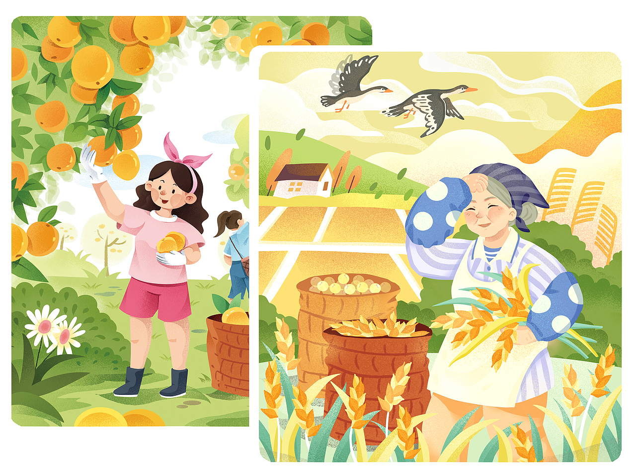 地方特色农产品插图（图ZMzg0NjgwMzg4） - 商业插画 - 站酷设计师栅栏Barrier原创素材 - 站酷ZCOOL