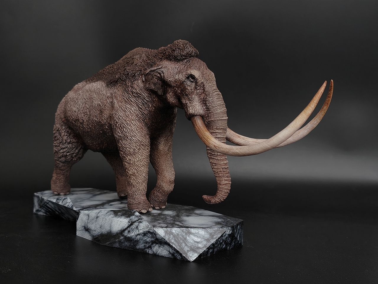 古象，（2501）草原猛犸象 v1.0，树脂白模，（图ZMzg0NjkxMzg0） - 手办/模玩 - 站酷设计师易道工作室原创素材 - 站酷ZCOOL