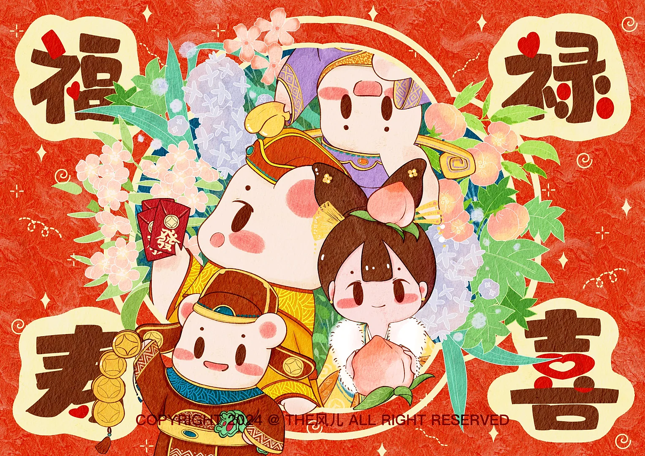 2024年The风儿插画总结（图ZMzg0NzAwNjU2） - 商业插画 - 站酷设计师The风儿原创素材 - 站酷ZCOOL