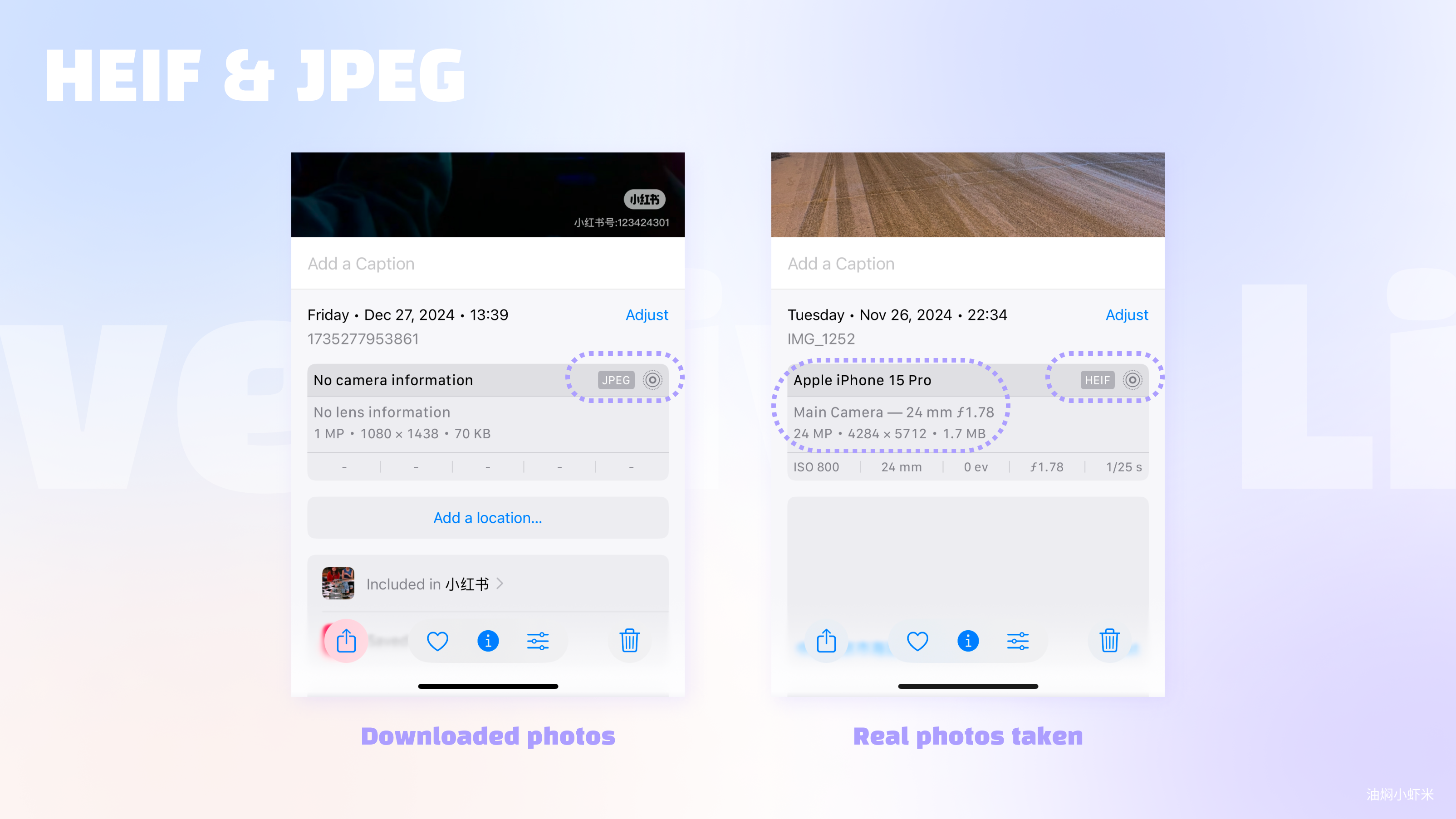 iOS设备下载的live&实拍的live