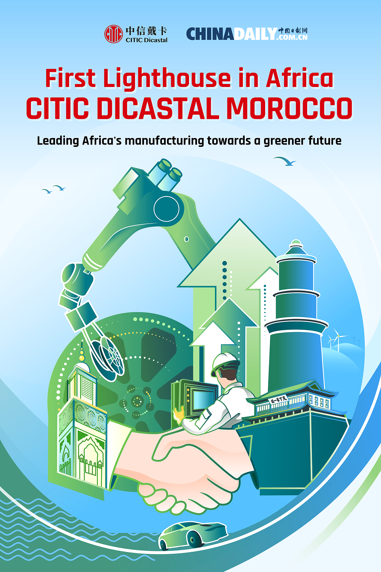 海报-中信戴卡灯塔工厂海报