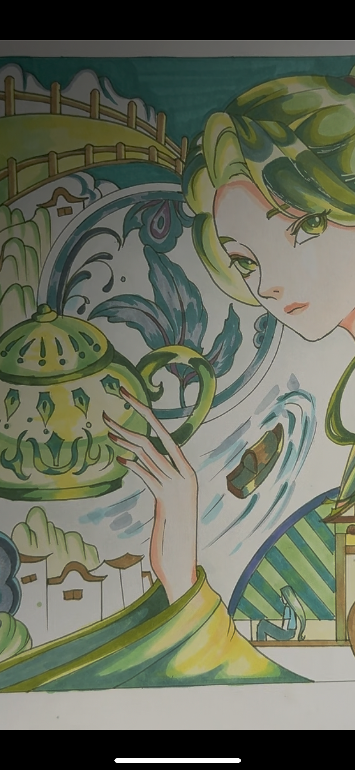 马克笔绘画（图ZMzg0NzM1OTcy） - 创作习作 - 站酷设计师娜笙原创素材 - 站酷ZCOOL