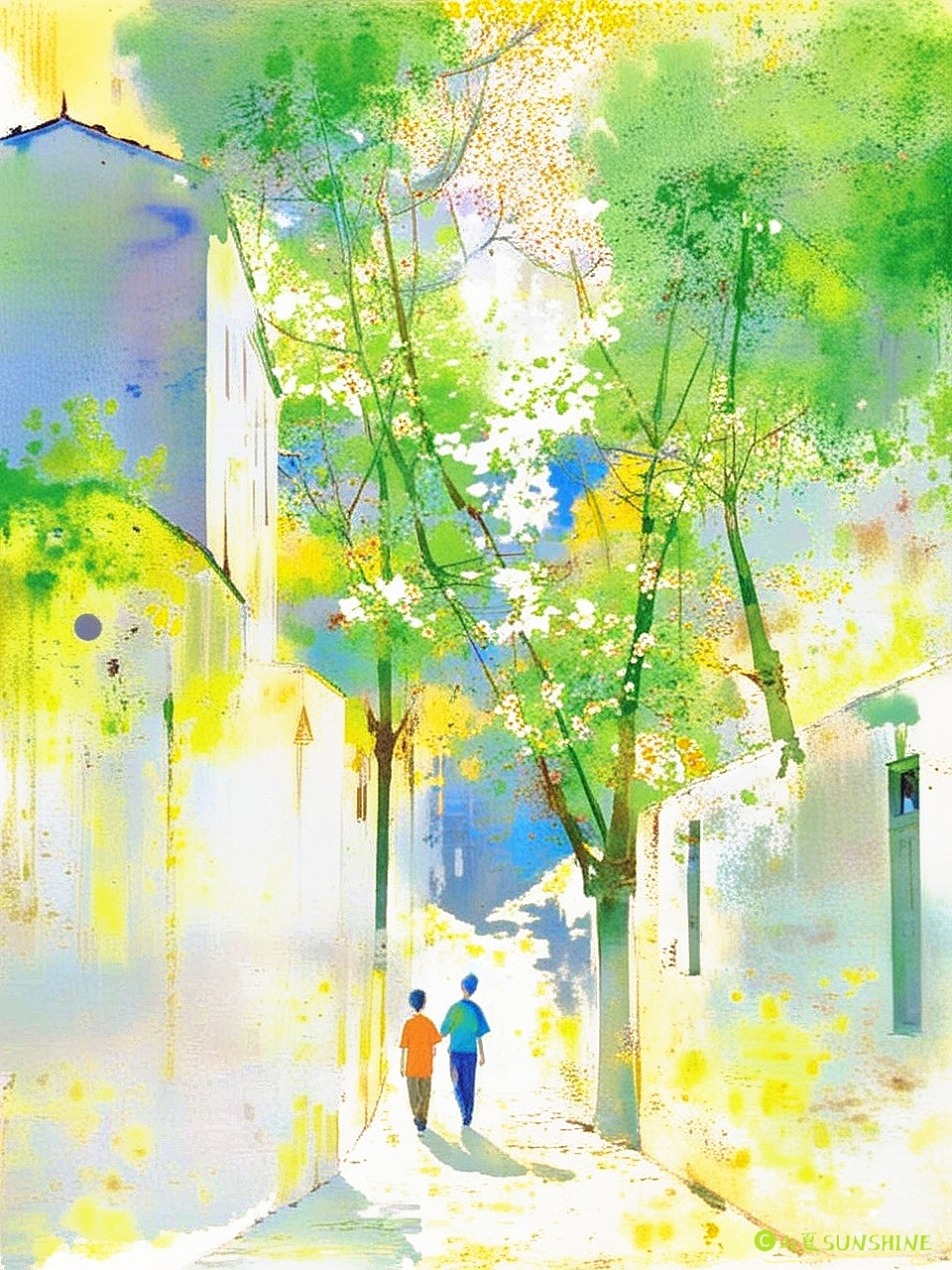 就像故事里的夏天,还好我们从未离散