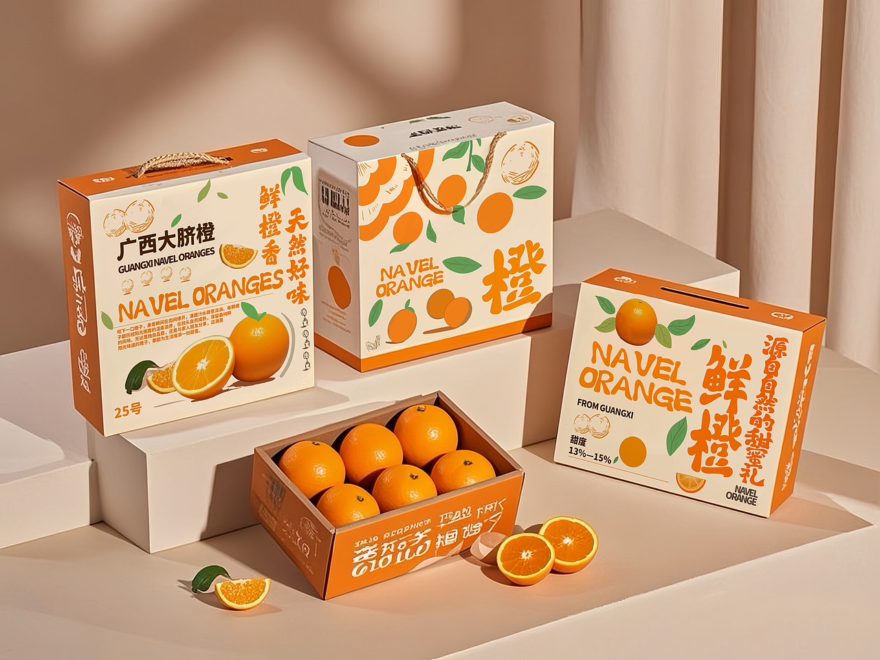 橙子包装设计