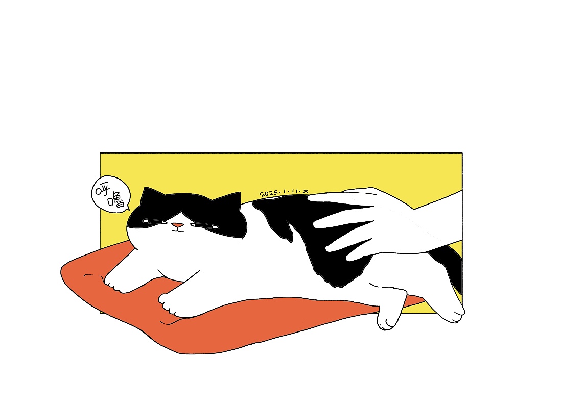 猫咪日常｜每天画一个小动态第23弹