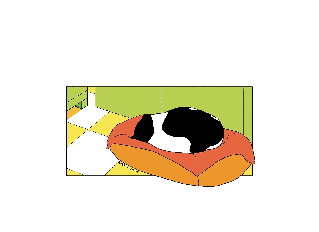 猫咪日常｜每天画一个小动态第23弹