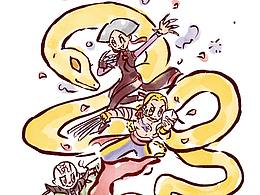 蛇年大吉 q版 真人快打 街霸