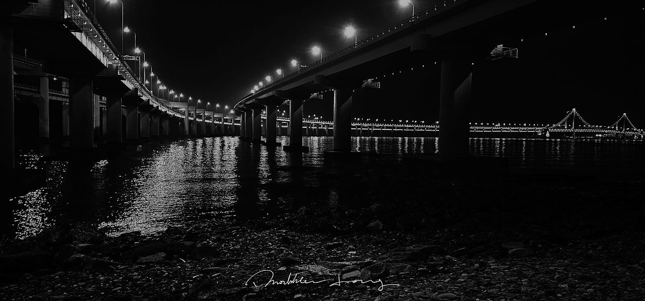 大连跨海大桥夜景（图ZMzg0NzQ2Mzky） - 风光摄影 - 站酷设计师Bobble泡泡龙原创素材 - 站酷ZCOOL