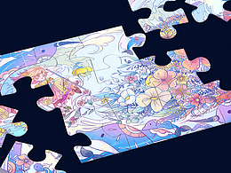 【插画】|《海之韵,和谐之梦》