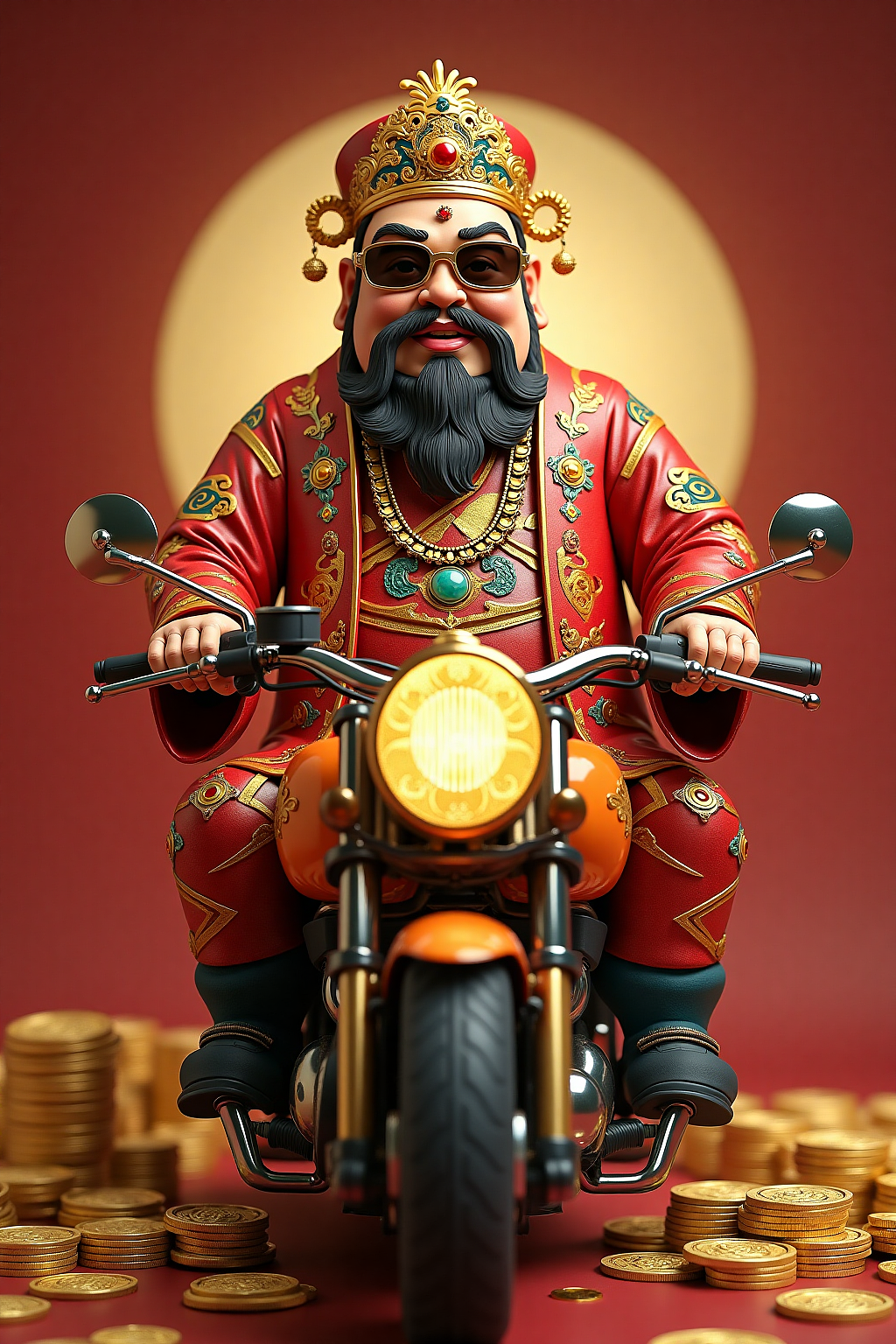 财神送财（图ZMzg0NzUxNDQ0） - AI作品 - 站酷设计师晴天_晴原创素材 - 站酷ZCOOL