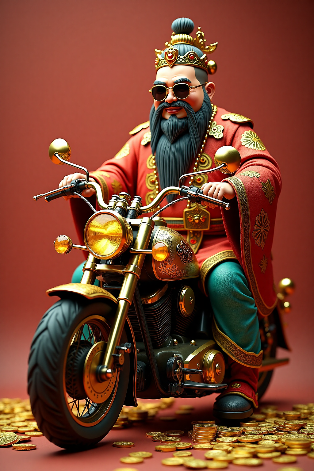 财神送财（图ZMzg0NzUxNDU2） - AI作品 - 站酷设计师晴天_晴原创素材 - 站酷ZCOOL