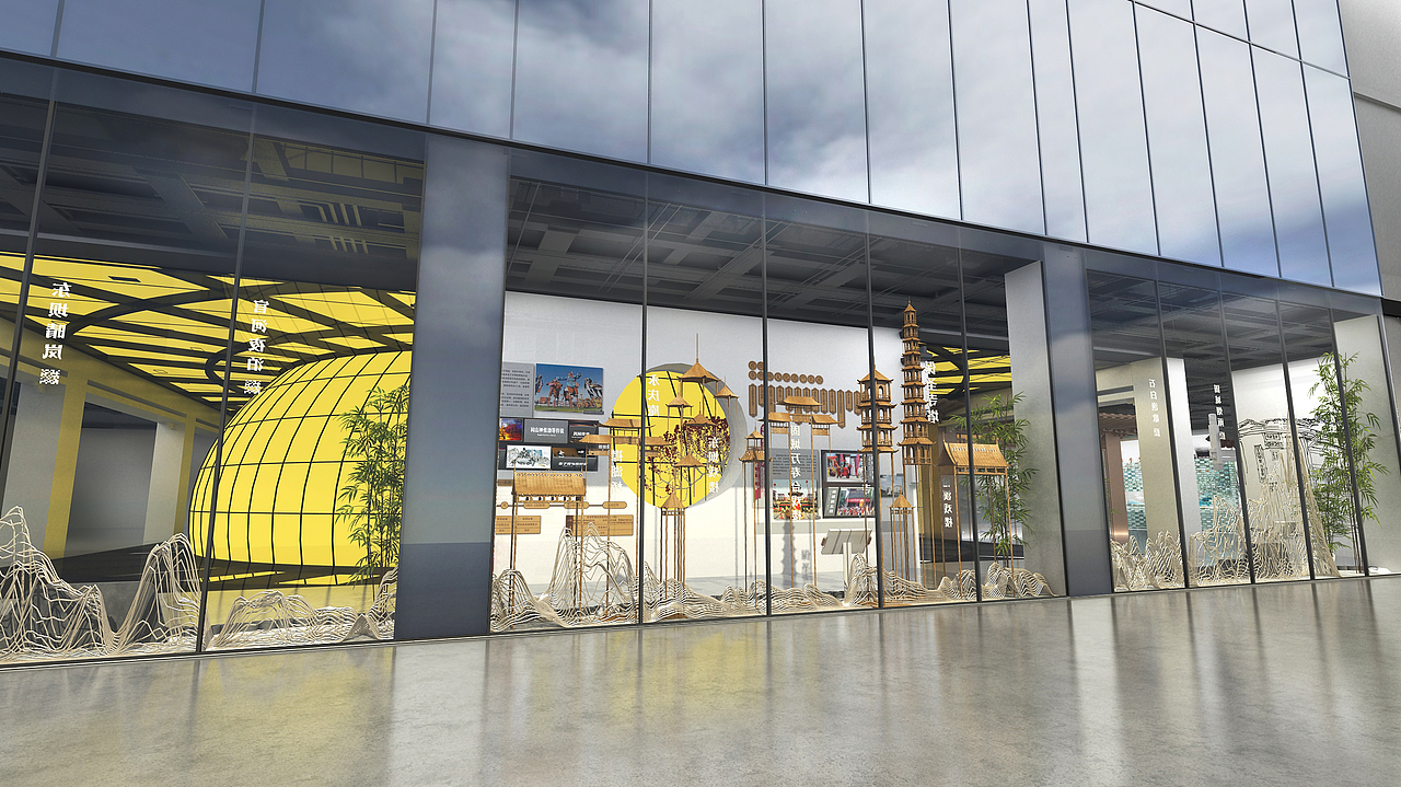 展厅设计（图ZMzg0NzU0NjA4） - 展陈设计 - 站酷设计师遐想盒子原创素材 - 站酷ZCOOL