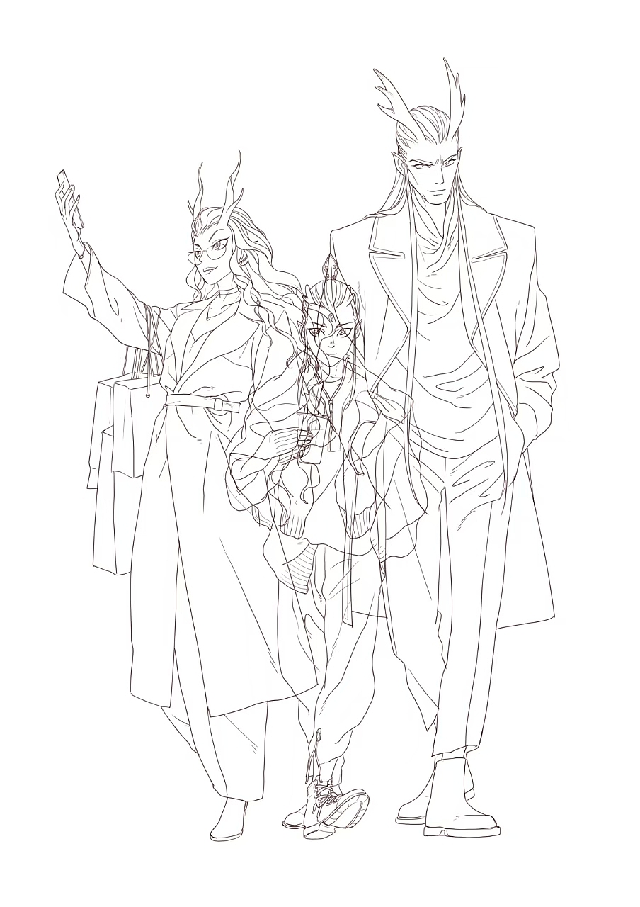 《哪吒之魔童闹海》春节出街版海报（图ZMzg0NzU2Nzc2） - 商业插画 - 站酷设计师饿狼首原创素材 - 站酷ZCOOL