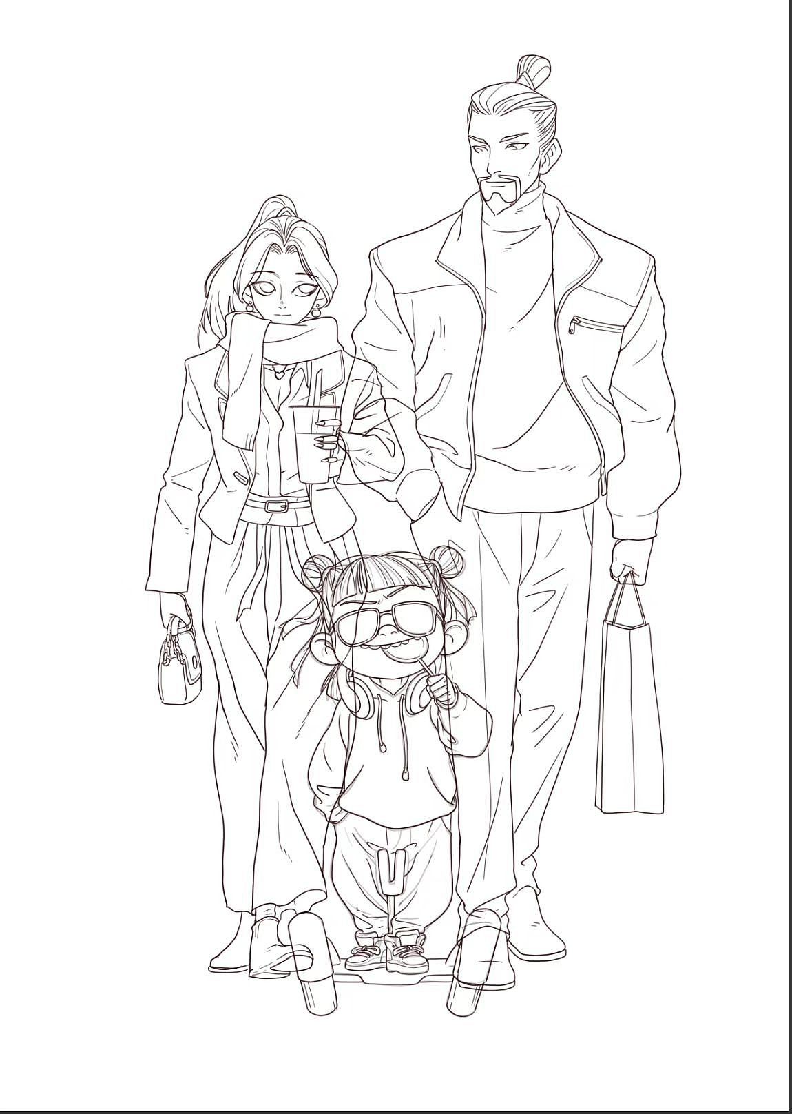 《哪吒之魔童闹海》春节出街版海报（图ZMzg0NzU2Nzcy） - 商业插画 - 站酷设计师饿狼首原创素材 - 站酷ZCOOL