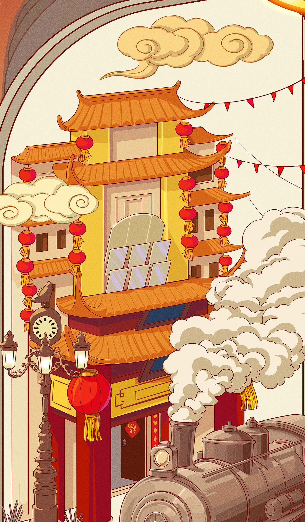 《唐探1900》春节特别版海报