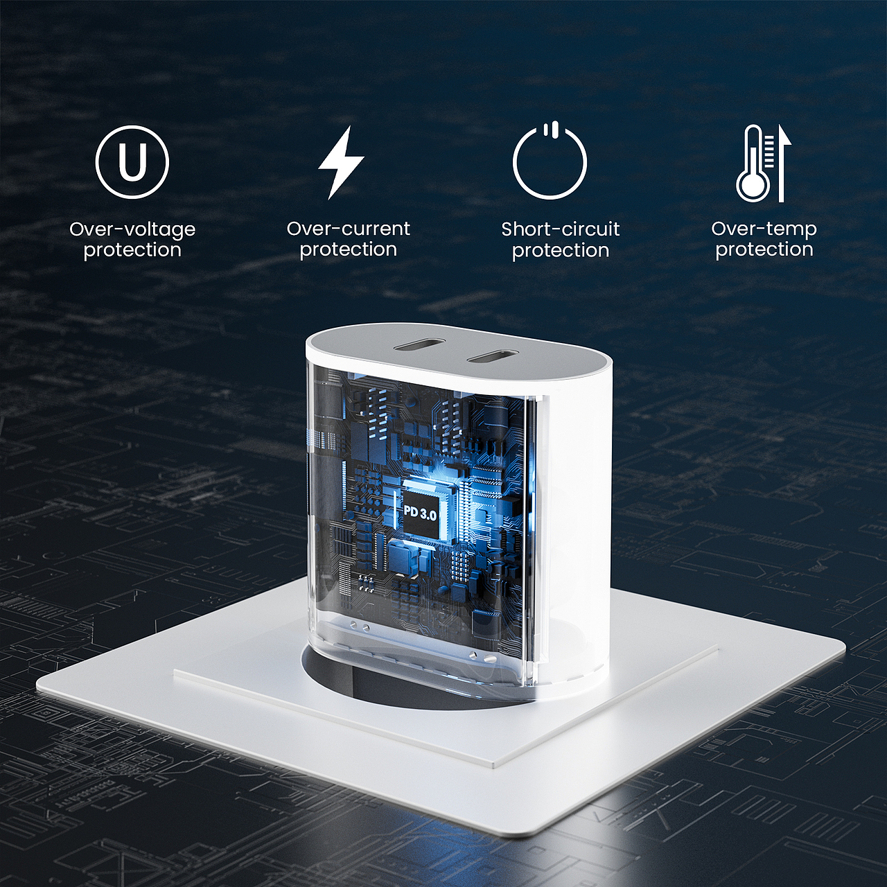 充电头亚马逊主图