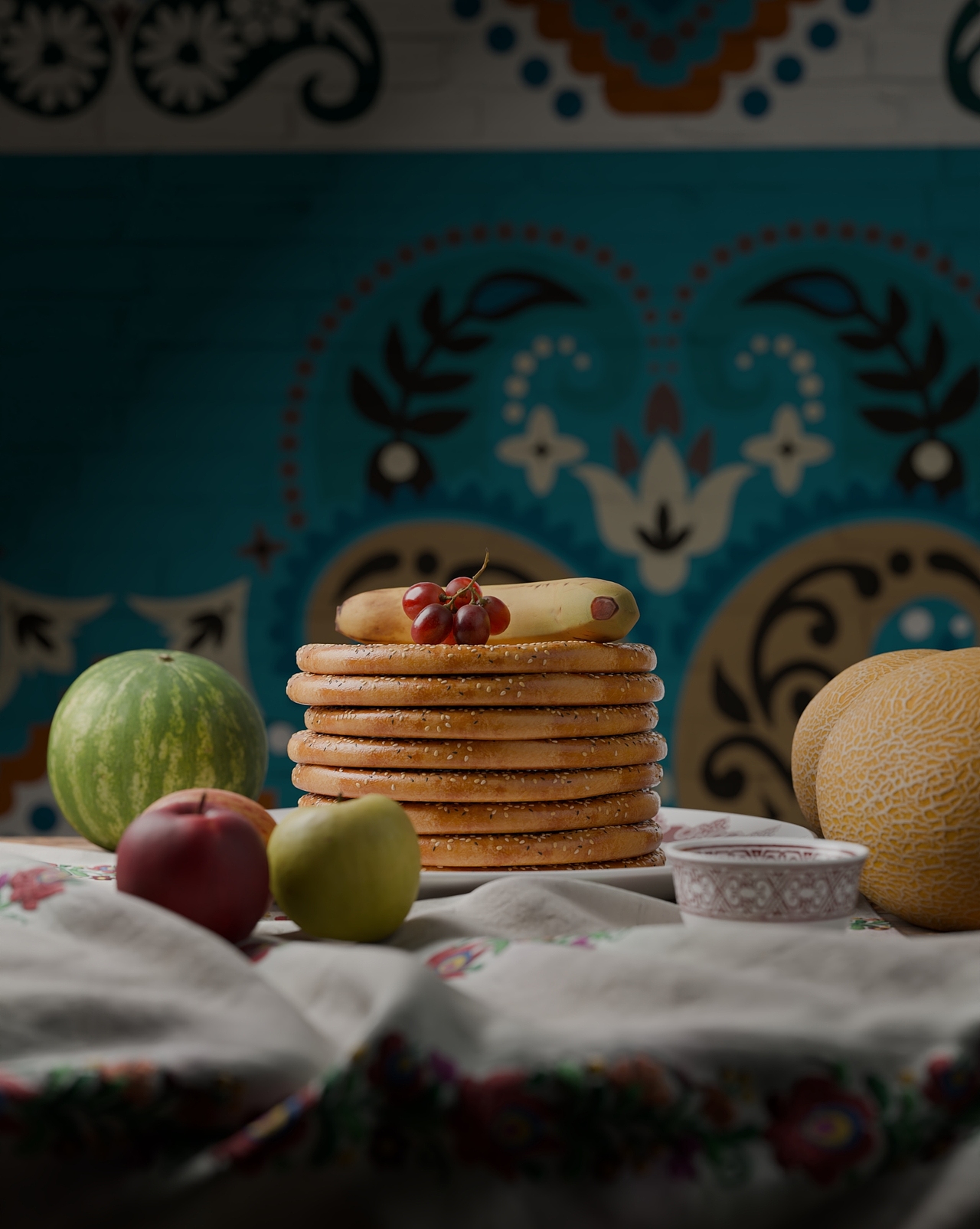 新疆美食3D建模