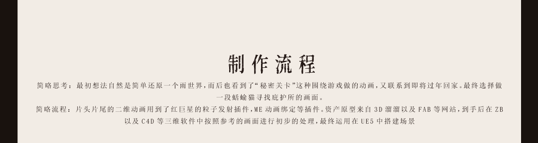 【虚幻引擎】用UE5打开雨世界!