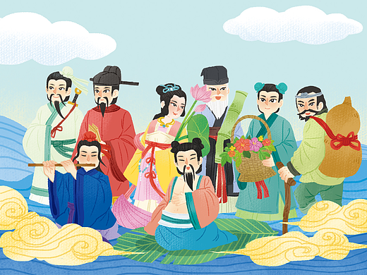 成语卡片插图