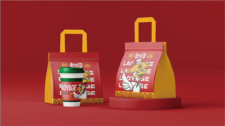 老鸭哥VI设计（图ZMzg0NzczMzUy） - 品牌 - 站酷设计师设计师学渣原创素材 - 站酷ZCOOL