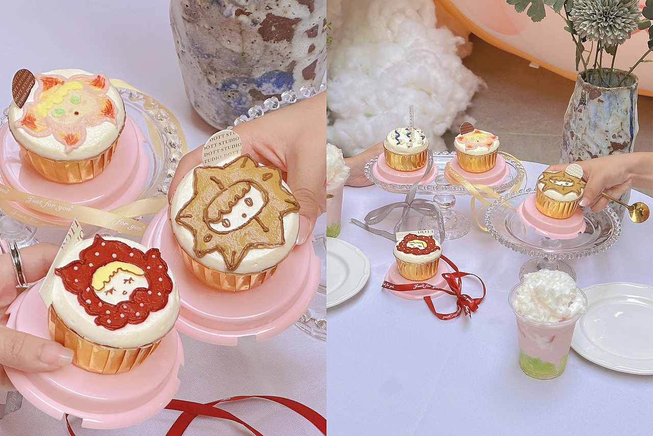 展览限定款甜点