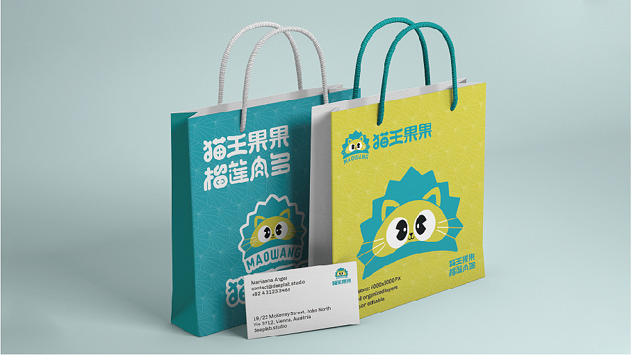 榴莲品牌VI设计（图ZMzg0Nzc4NjU2） - 品牌 - 站酷设计师设计师学渣原创素材 - 站酷ZCOOL