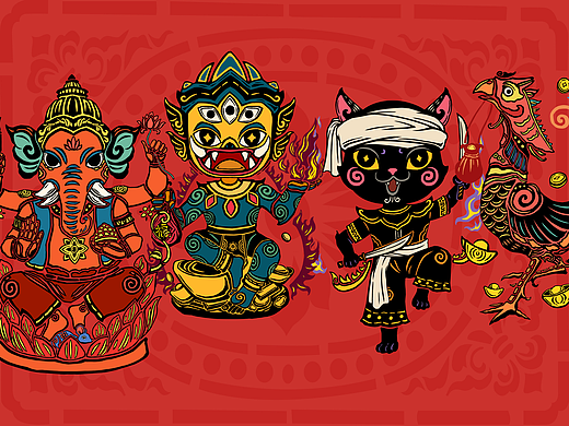 西双版纳招财神兽