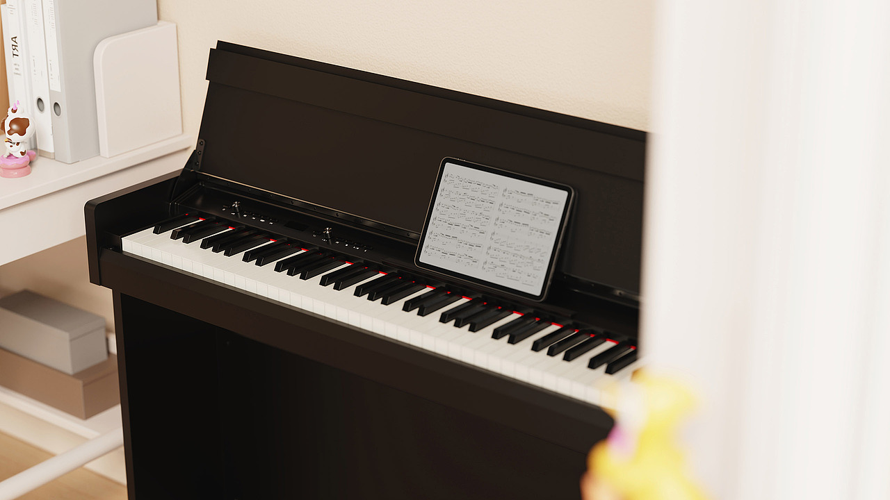 产品渲染-电钢/电鼓类作品