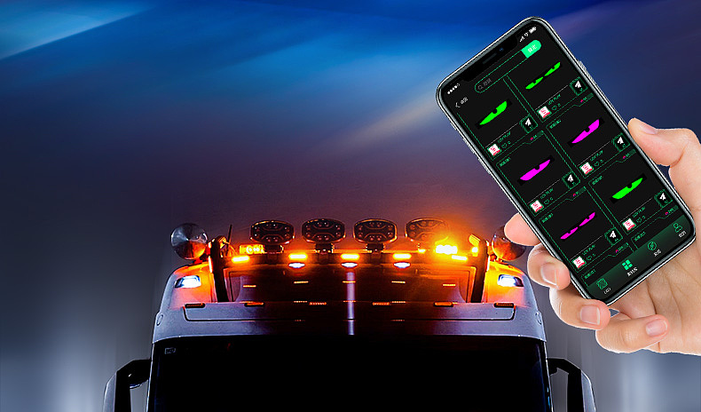 车灯详情/全彩软屏-恶魔之眼