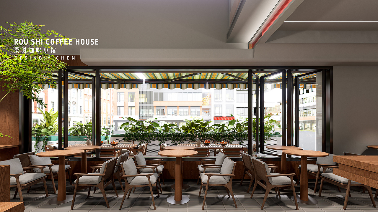 柔时小馆（图ZMzg0Nzk4MjY4） - 商业空间设计 - 站酷设计师陈一1品牌空间设原创素材 - 站酷ZCOOL
