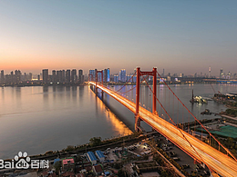 湖北武汉鹦鹉洲大桥，感受中国的基建狂魔