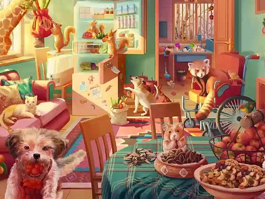 动物聚会（个人主页-ZNzEzMTg4NDg=） - 创作习作 - 站酷设计师七鲤sve原创素材 - 站酷ZCOOL