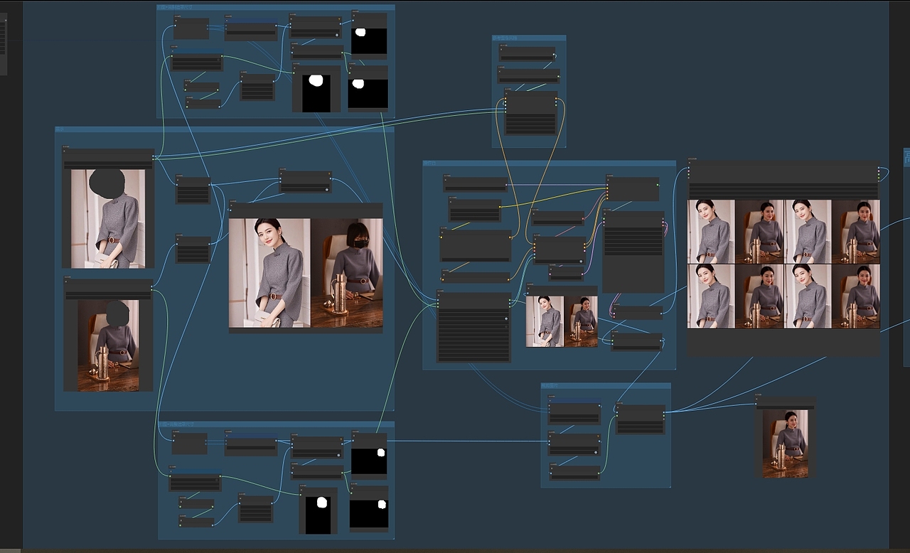 ai模特+产品实拍