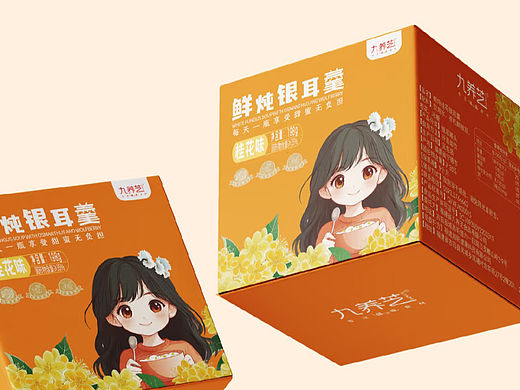 原创设计/可爱插画风格的包装设计