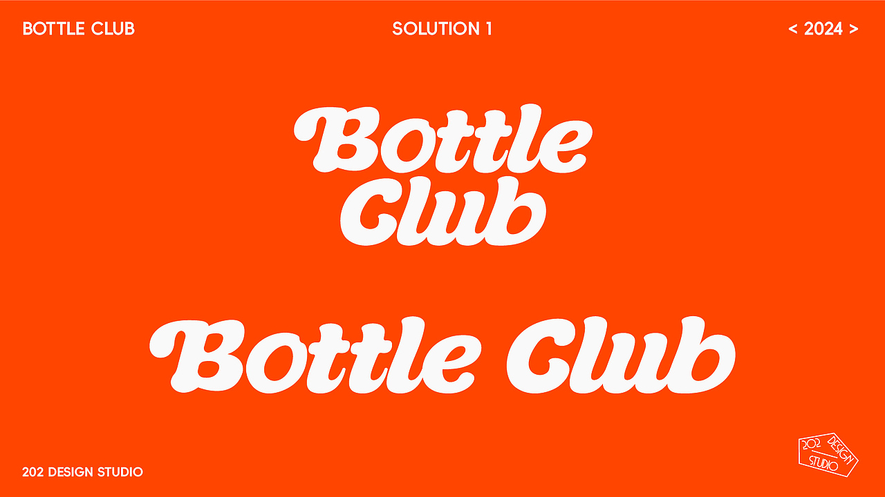 Bottle Club 酒吧品牌设计