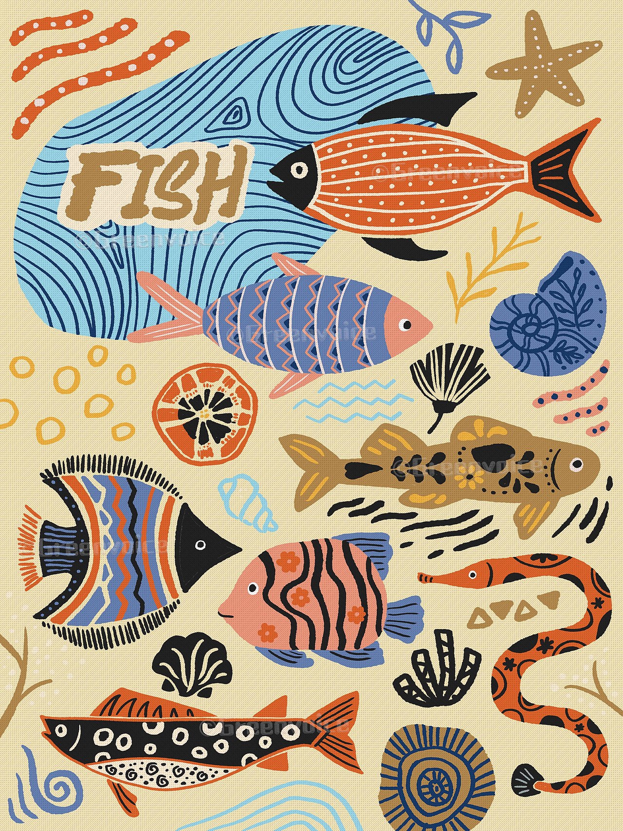 年年有鱼如鱼得水