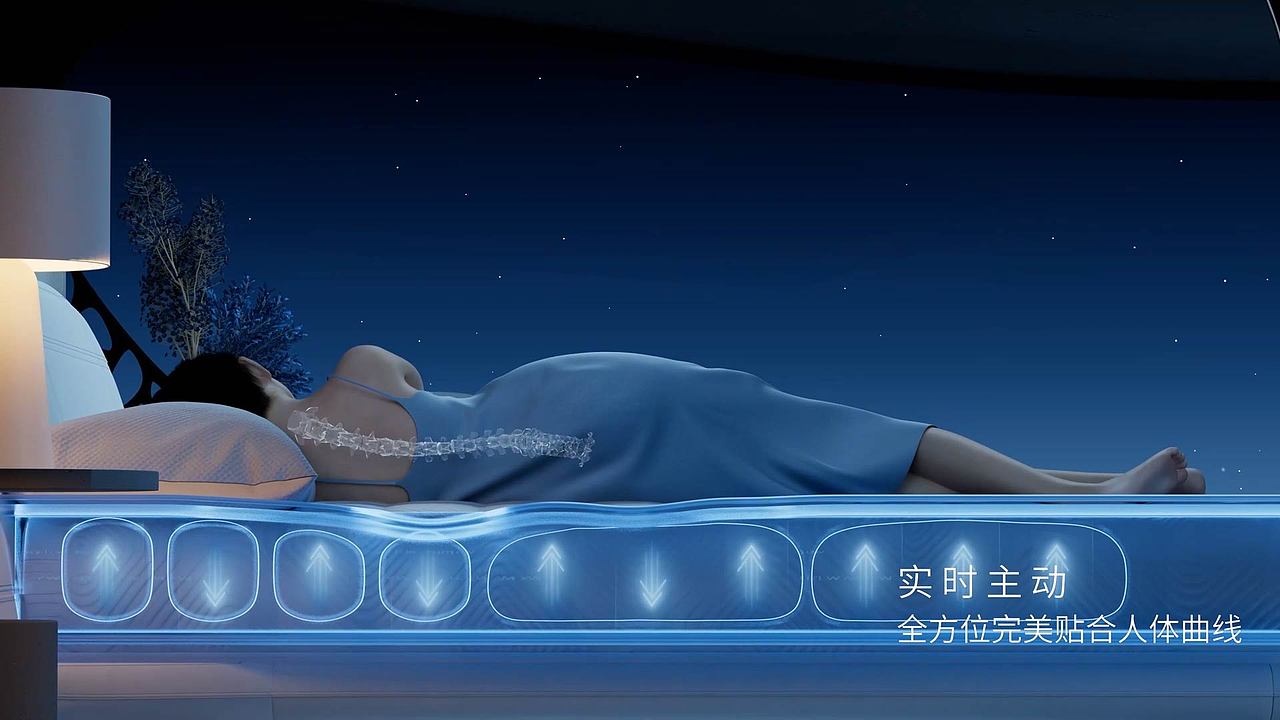 百纳璐诗×穗宝床垫产品动画（图ZMzg0ODE1OTYw） - 动画/影视 - 站酷设计师LZL_STUDIO原创素材 - 站酷ZCOOL