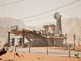 UE5 | 荒漠加油站