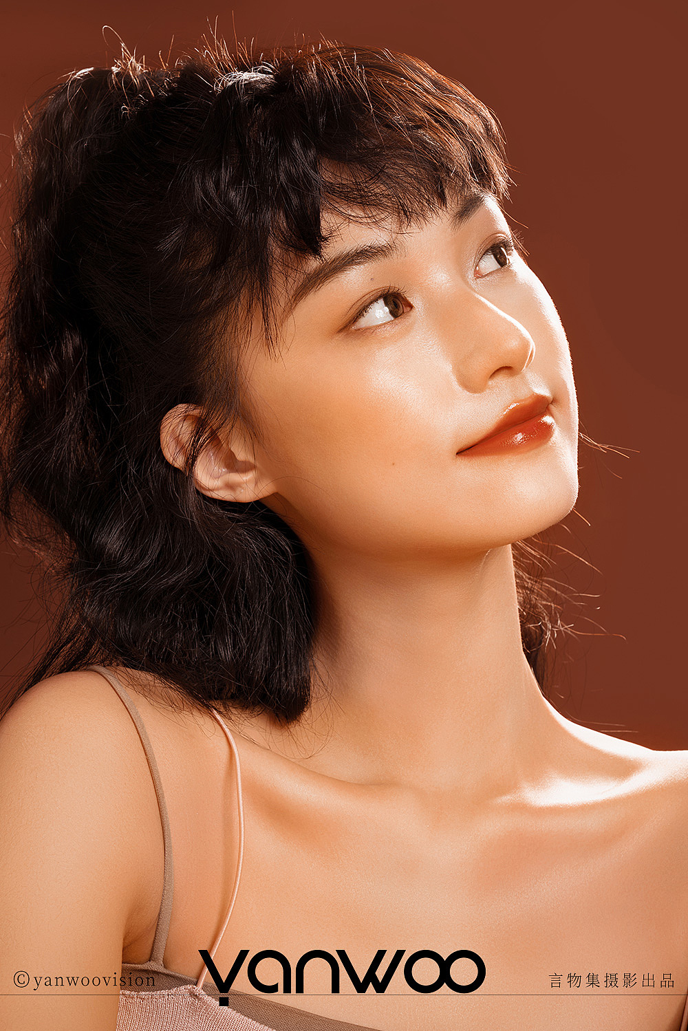 言物集 |唇彩唇釉个性质感彩妆美妆模特图人像拍摄杭州