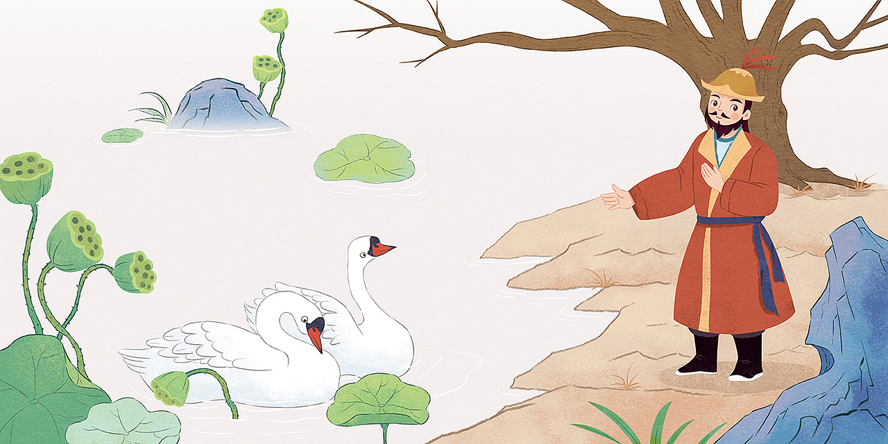 国学小故事（图ZMzg0ODIxNjEy） - 儿童插画 - 站酷设计师是云呀原创素材 - 站酷ZCOOL