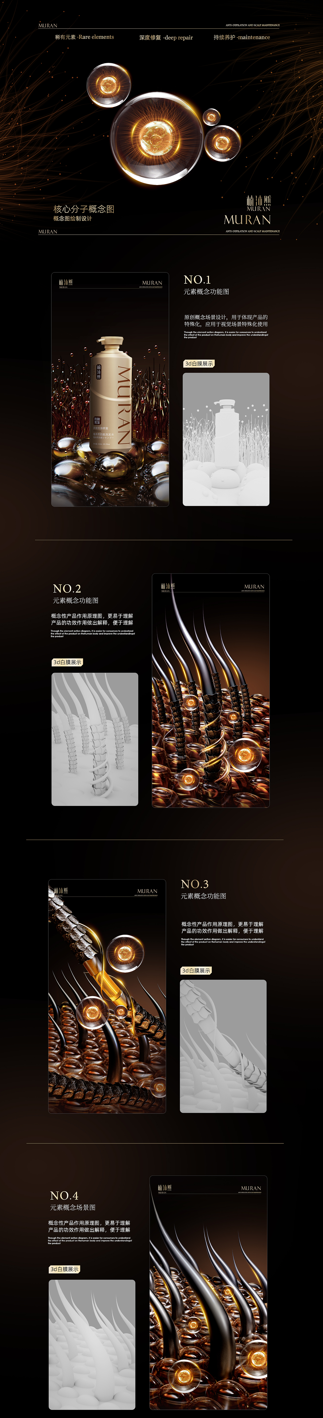 MURAN/植沐然电商品牌全案设计（图ZMzg0ODMyODA0） - 电商 - 站酷设计师地瓜Dannydai原创素材 - 站酷ZCOOL