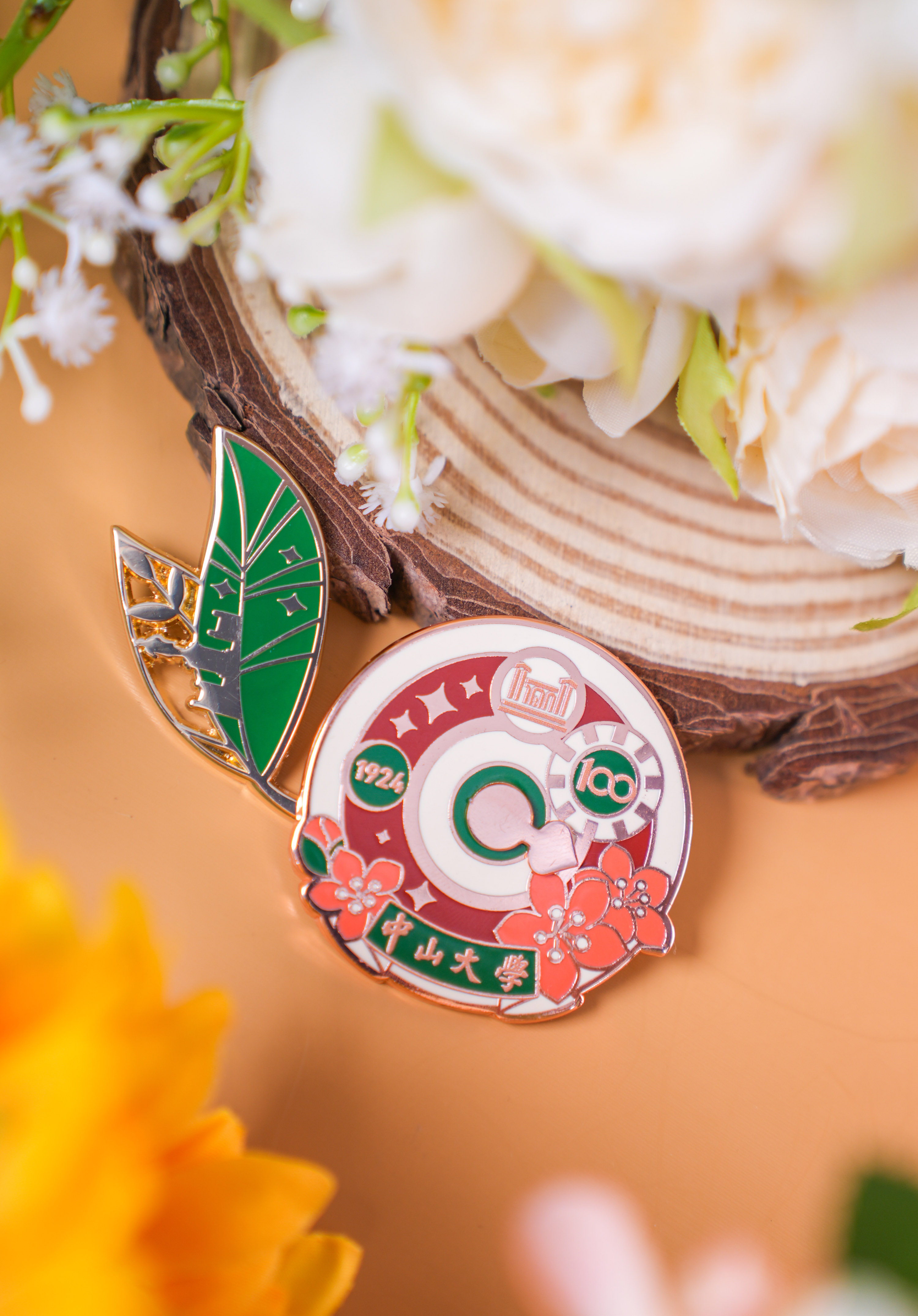 中山大学百年校庆徽章设计