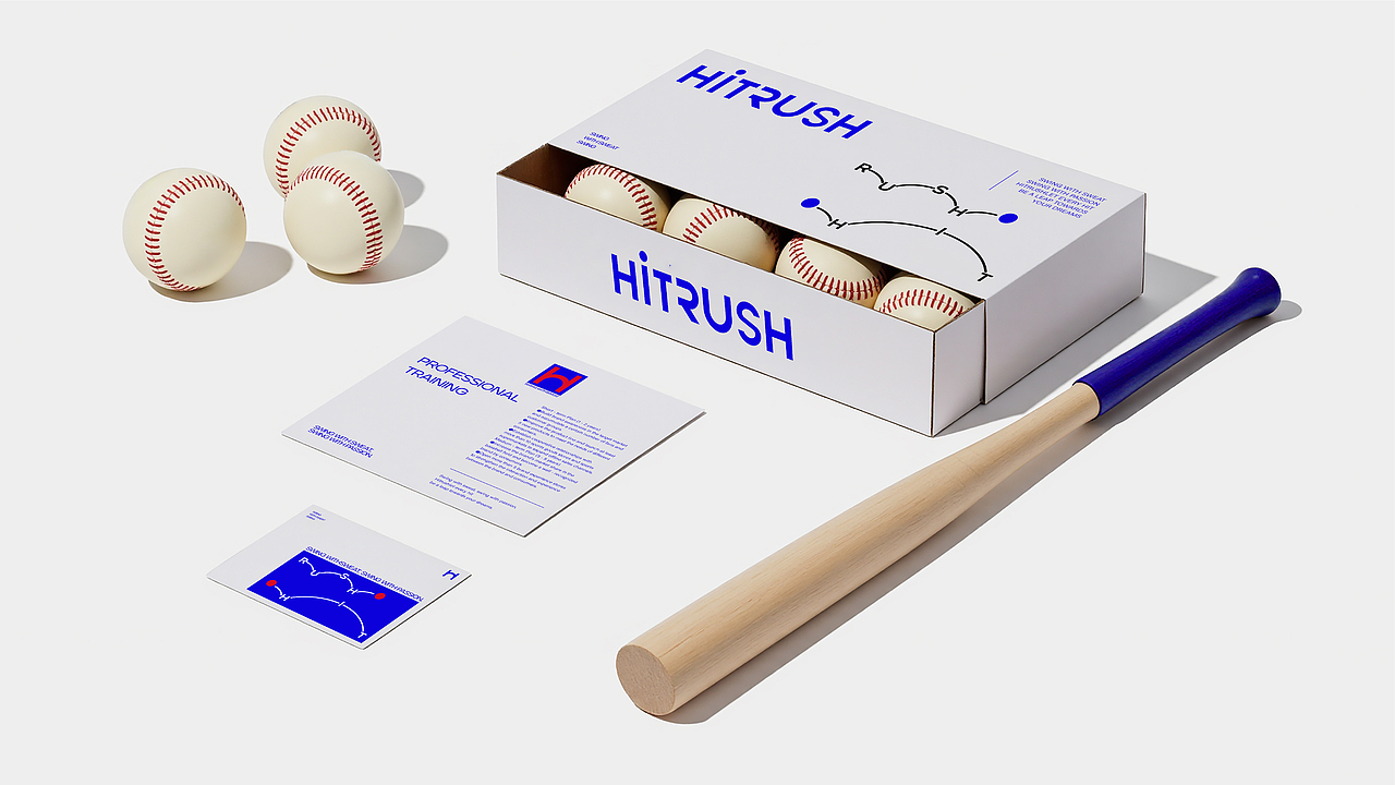 HitRush I 棒球品牌设计（图ZMzg0ODQ1OTg4） - 品牌 - 站酷设计师可樂Mia原创素材 - 站酷ZCOOL