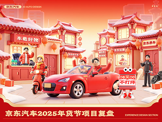 京东汽车25年年货节项目 设计复盘